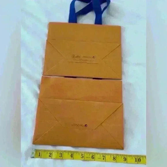 Louis Vuitton Small Shopping/Gift Bags Lot of 2 With Free Perfume Bag - Picture 3 of 3